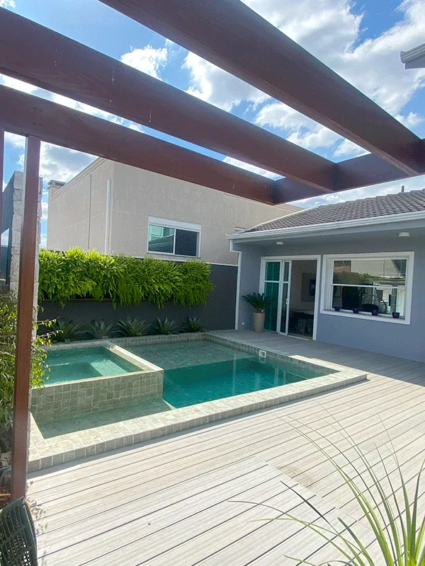 cobertura para pergolado de madeira 