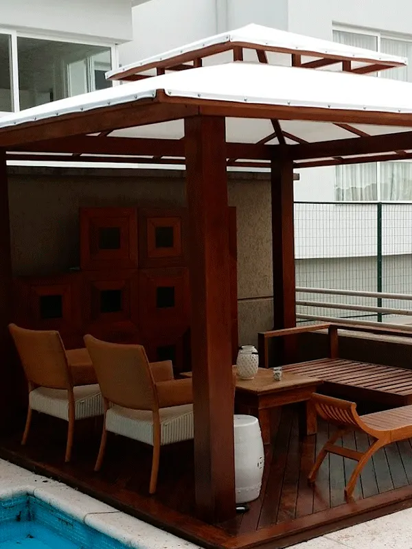 proteção do pergolado