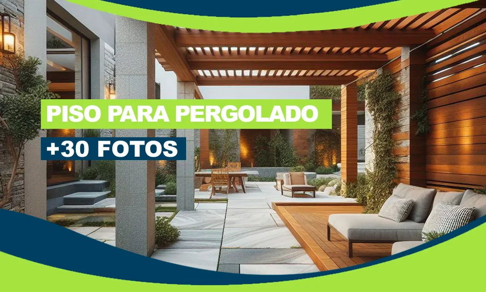 capa piso para pergolado