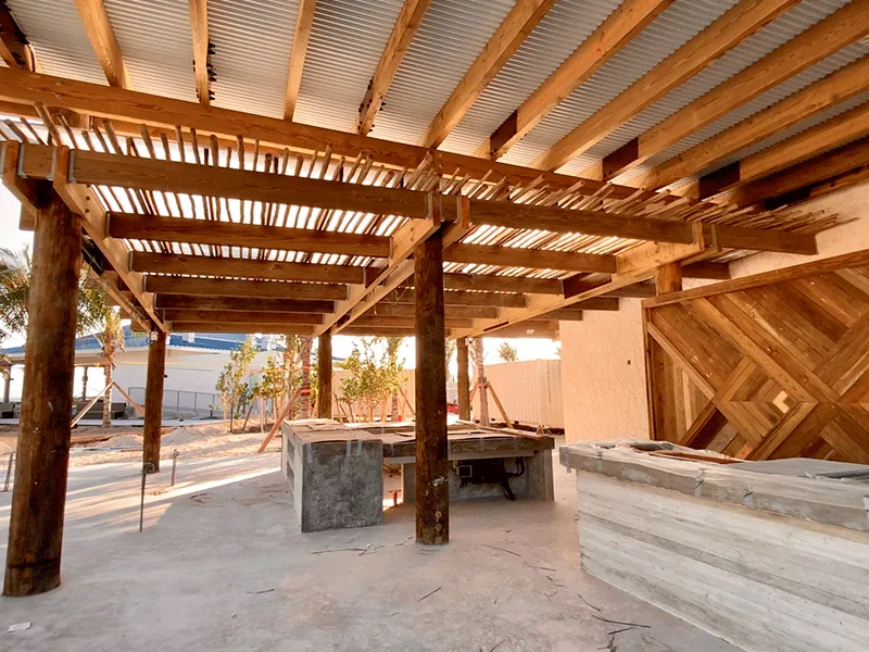 designer de pergolado simples 