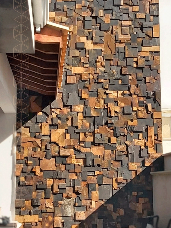 constraste marcante na decoração