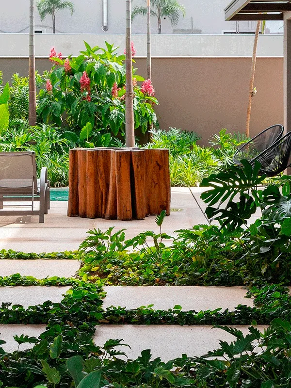 Revestimento Externo: Pisos, Muros e Fachadas +77 Fotos para Inspirar 211 plantas com pisos e escadas