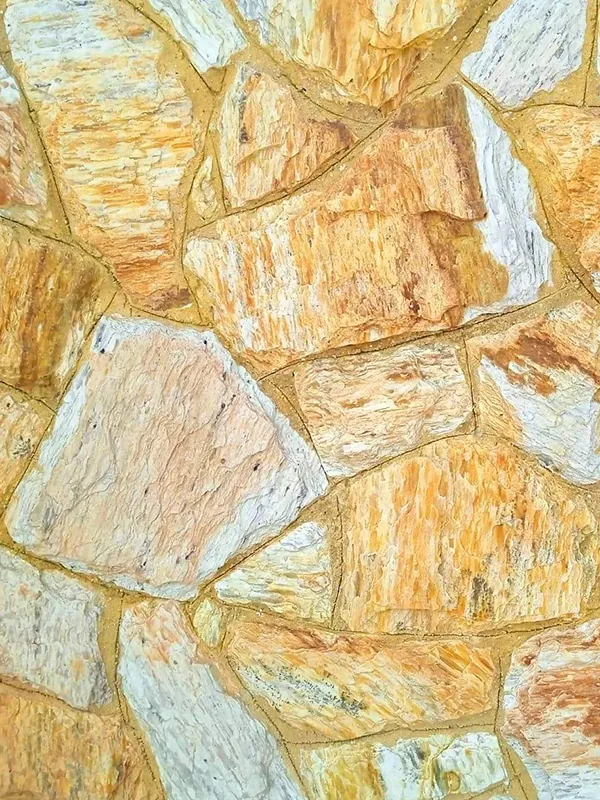 Pedra madeira amarela