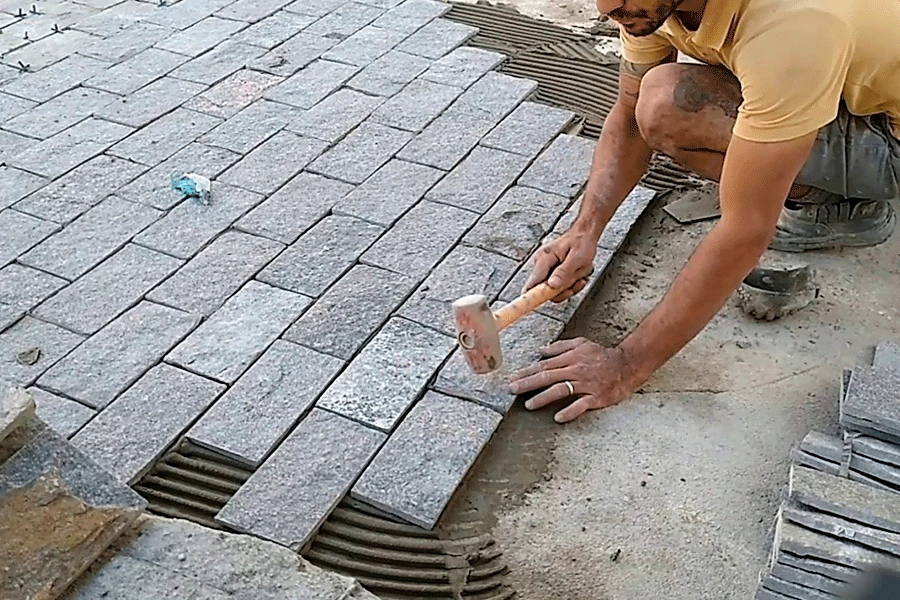 33 ideias de Pedra miracema  piso de pedra, piso para calçada