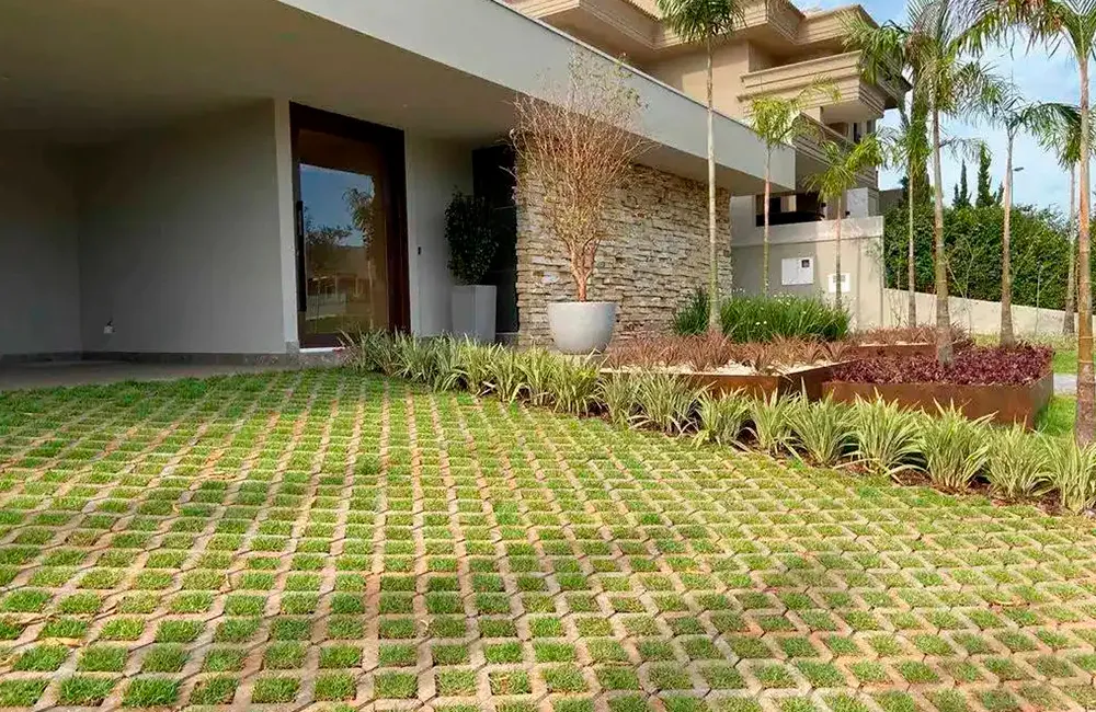 Concregrama para áreas externa