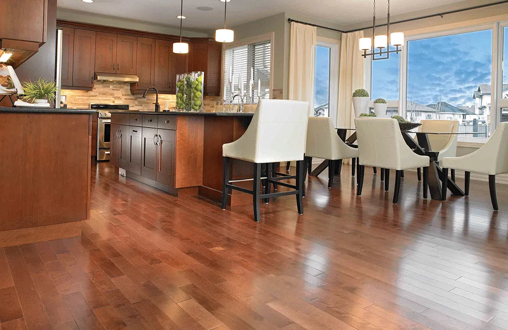 Piso de Madeira: Modelos, Cuidados e Vantagens +67 Fotos Incríveis 147 contraste com diferentes madeiras na área gourmet