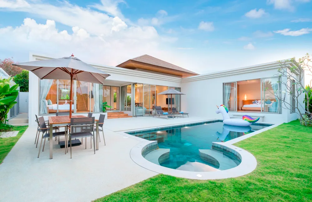 Mármore para pisos externo de piscinas