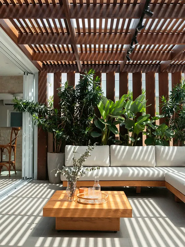 composição do concreto com madeira 