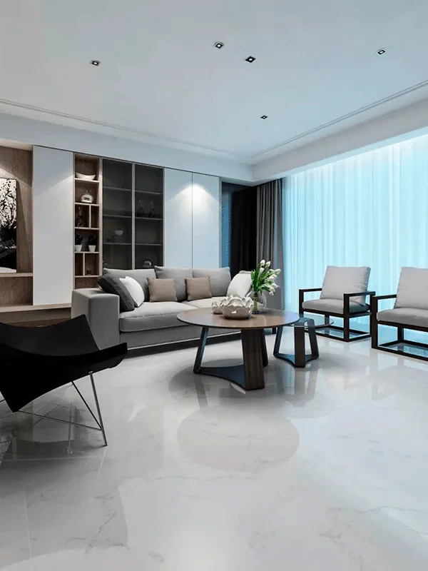 Porcelanato Liquido: Locais para Aplicação, Cores, Preços e Dicas Profissionais +40 Fotos 108 porcelanato liquido na sala de estar