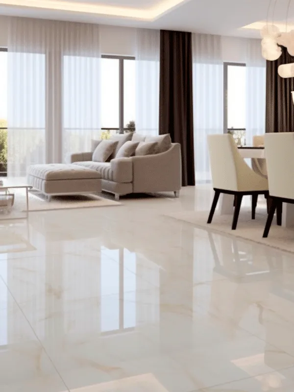 Porcelanato Liquido: Locais para Aplicação, Cores, Preços e Dicas Profissionais +40 Fotos 109 porcelanato sala de estar beje com tonalidade clean