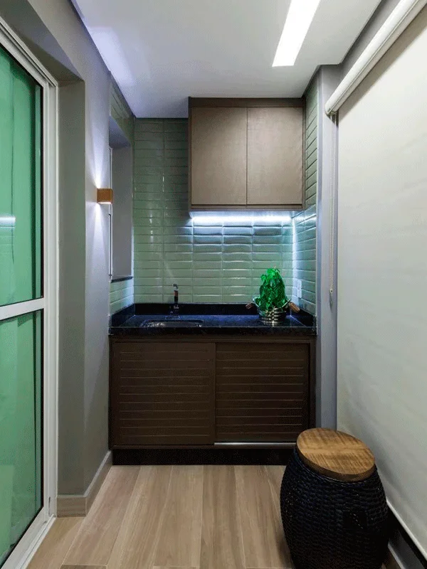 area de serviço única