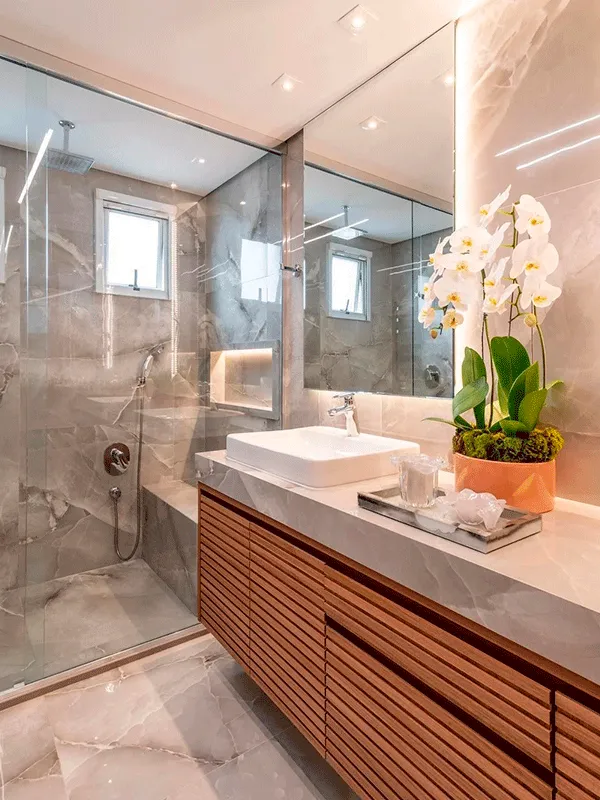 charme do banheiro que faz a diferença