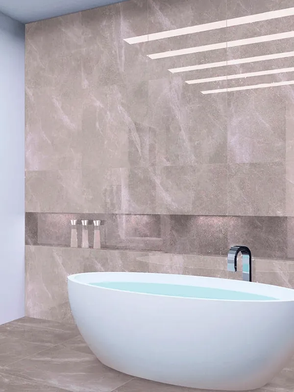 efeito magico na decoração do banheiro com banheira