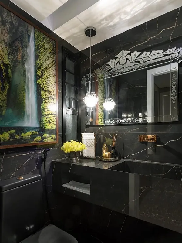 porcelanato em banheiros