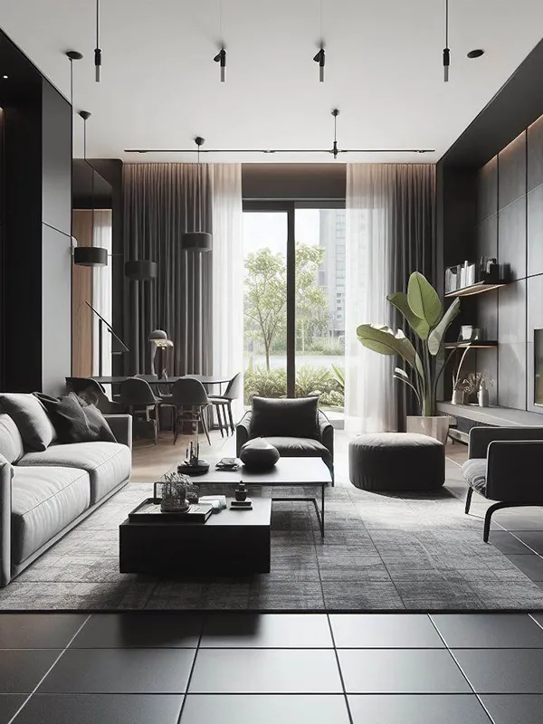 ambientes com decoração luxuosa