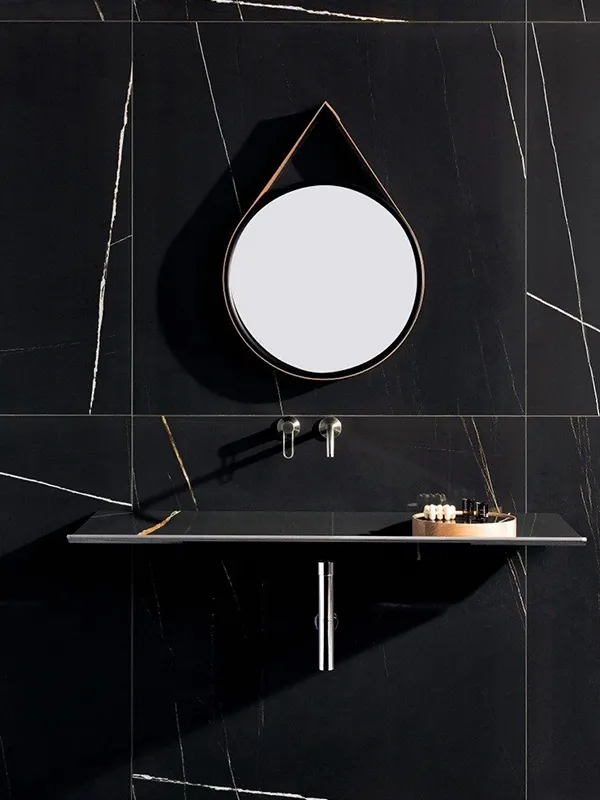 decoração com cores pretas