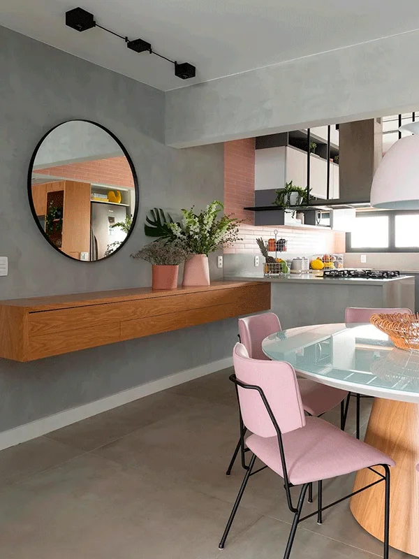 personalizando a casa com piso cimenticio retificado