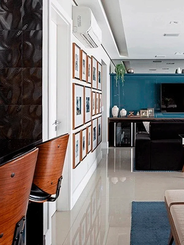 apartamento planejado com piso retificado 