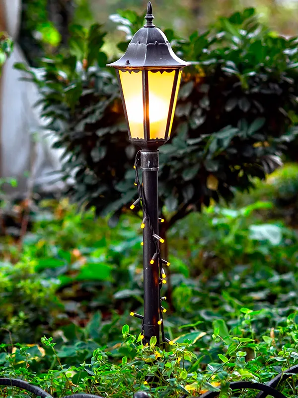 Postes de luz para jardim e deck