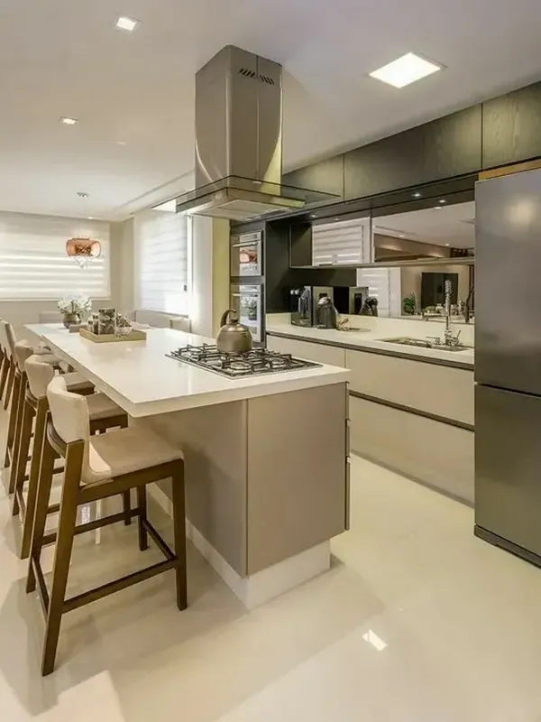 quanto maior o espeço, melhor fica o porcelanato