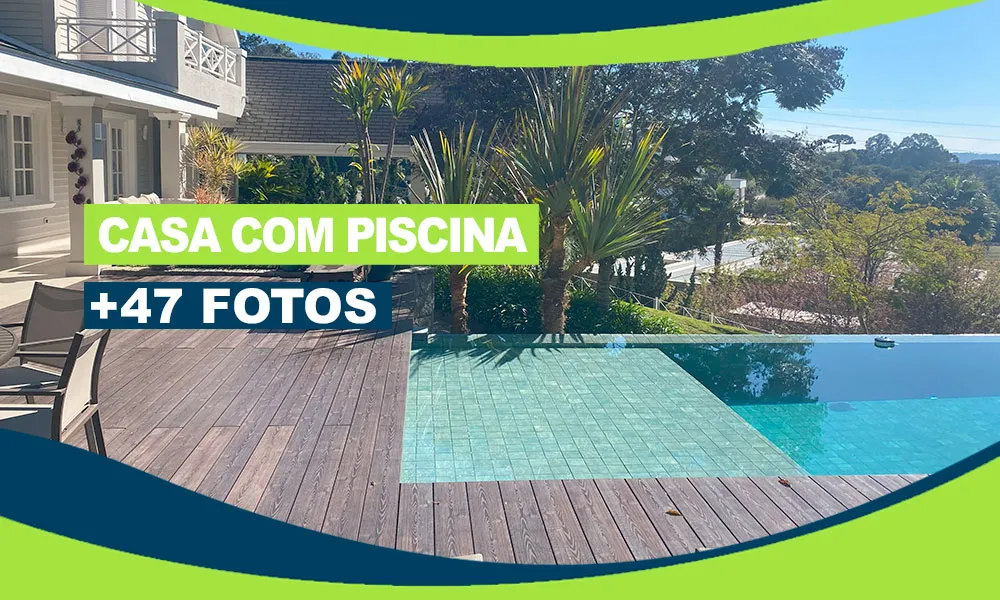 casa com piscina