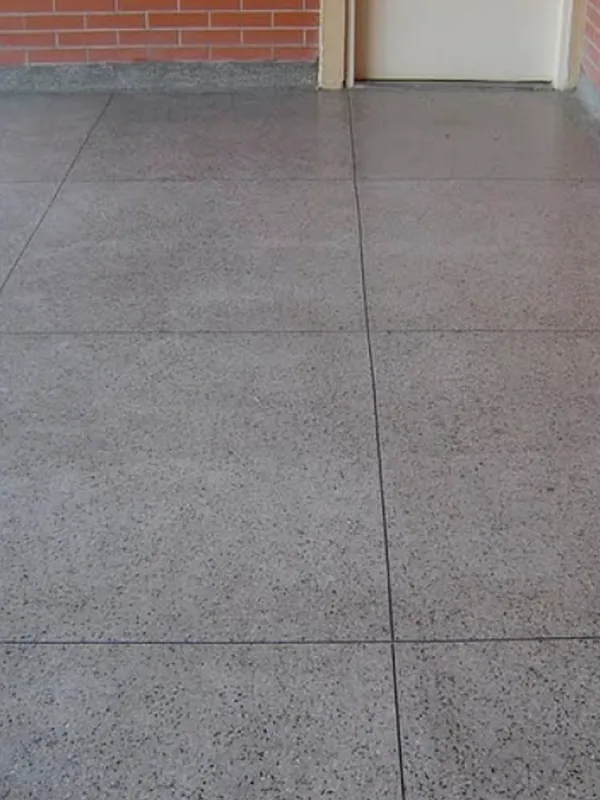 piso de granilite para garagem