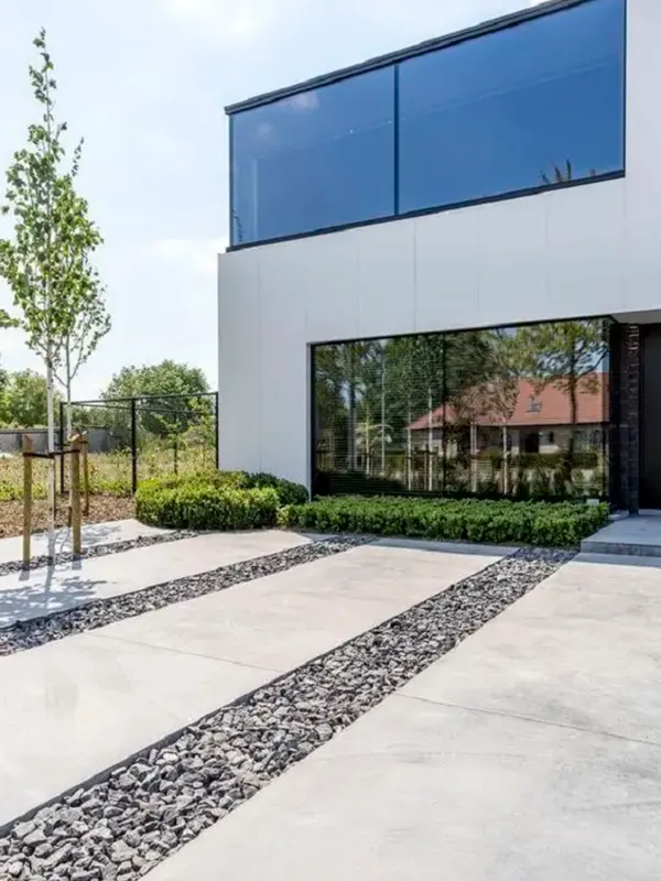 piso cimenticio para garagem