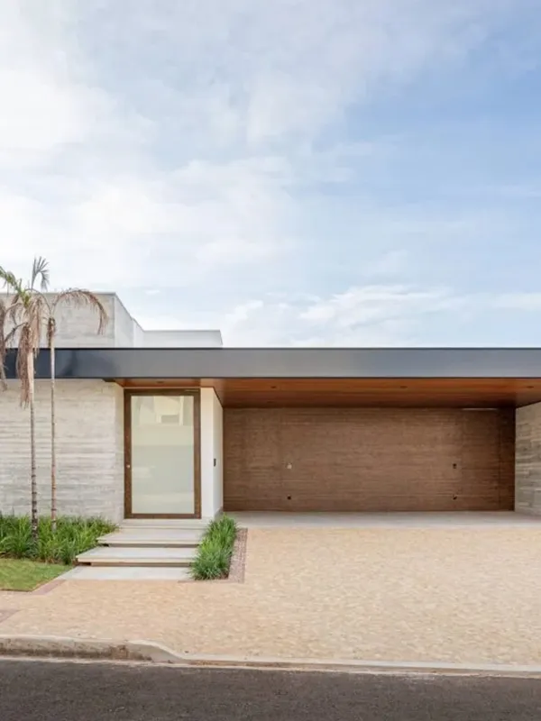 piso bege para garagem