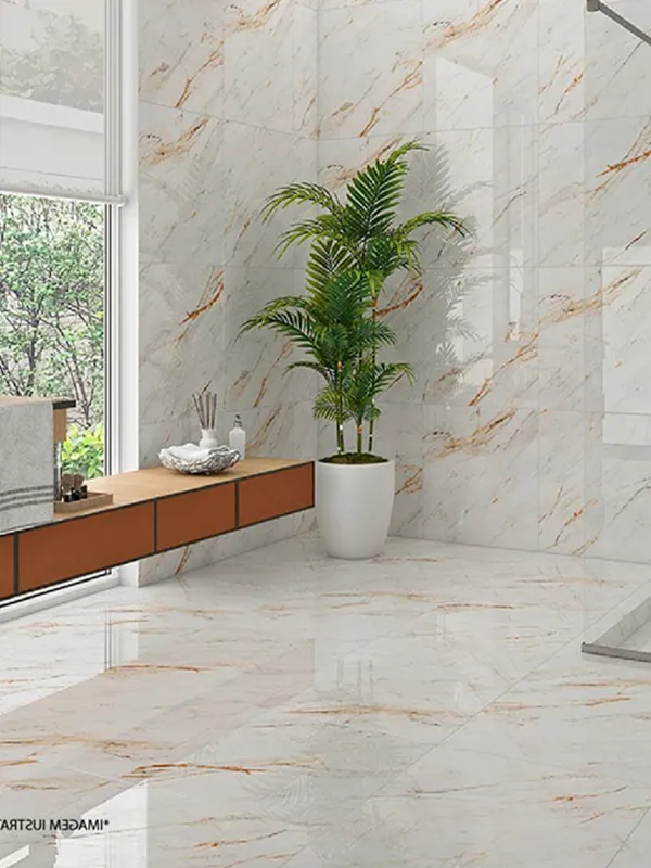 porcelanato calacata polido