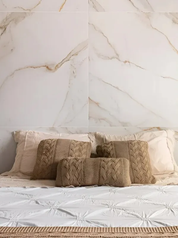 quarto com decoração clean