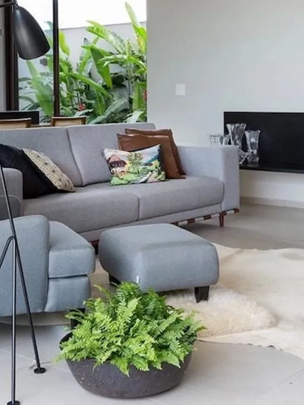 Porcelanato Cinza: Projetos com Elegância Contemporânea +60 Fotos para Inspirar 164 piso com fácil manutenção