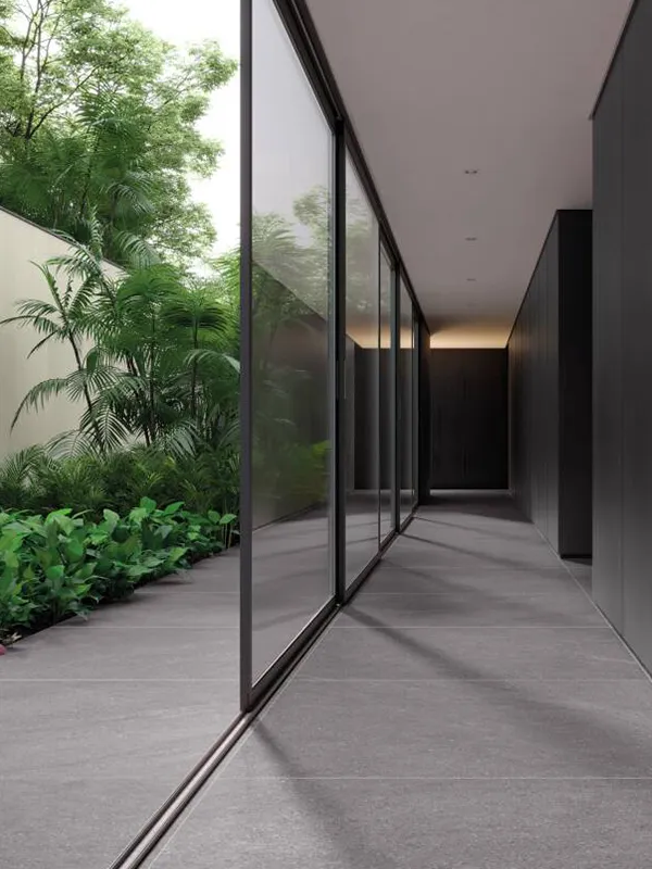 harmonia entre ambientes interno e externos