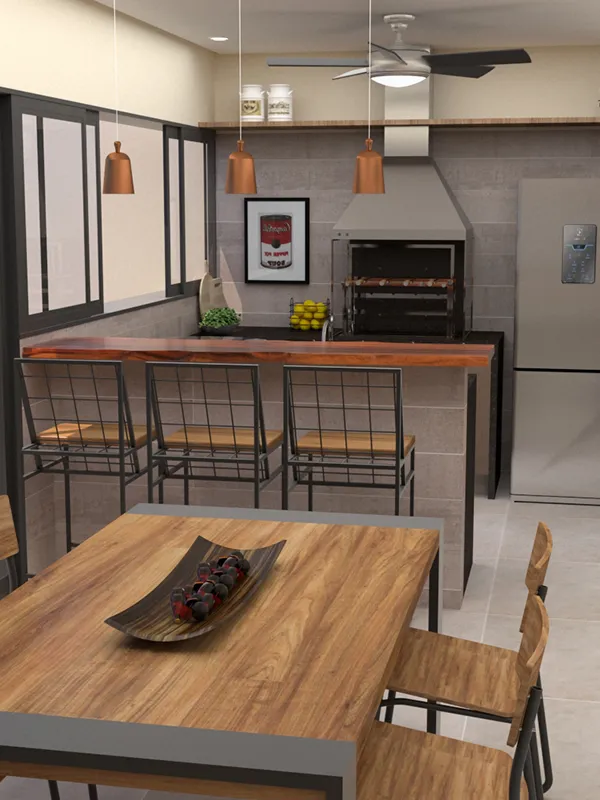 Descubra os 7 Modelos de Porcelanato para Área Gourmet: Elegância e Praticidade de Limpeza 99 porcelanato simples de limpar para área gourmet