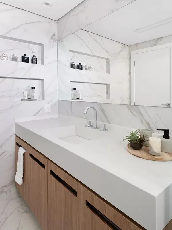 pode ser aplicado em vários locais esse revestimento de banheiro 