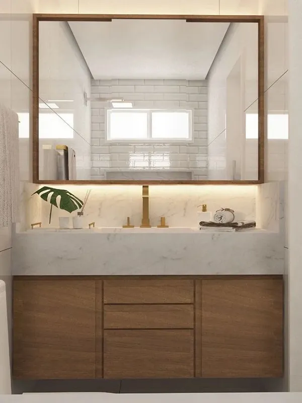 iluminação muda o espaço completamente 