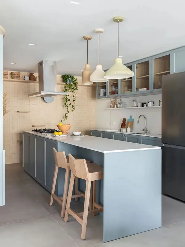 revestimento de bancada pratico de limpar 