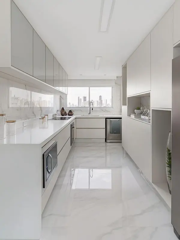 cores mais clean para decoração de sala e cozinha