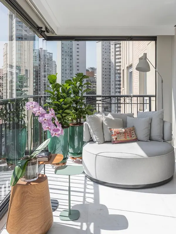 aplicado em áreas externa de varanda