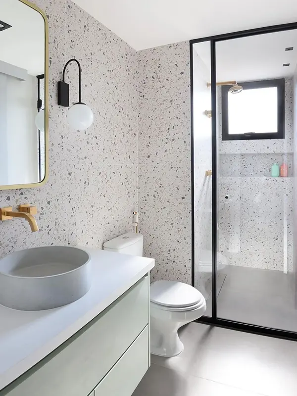 revestimento pratico para limpeza de banheiro