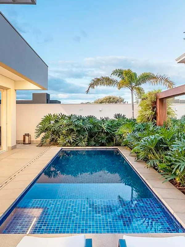 vantagens da casa com piscina