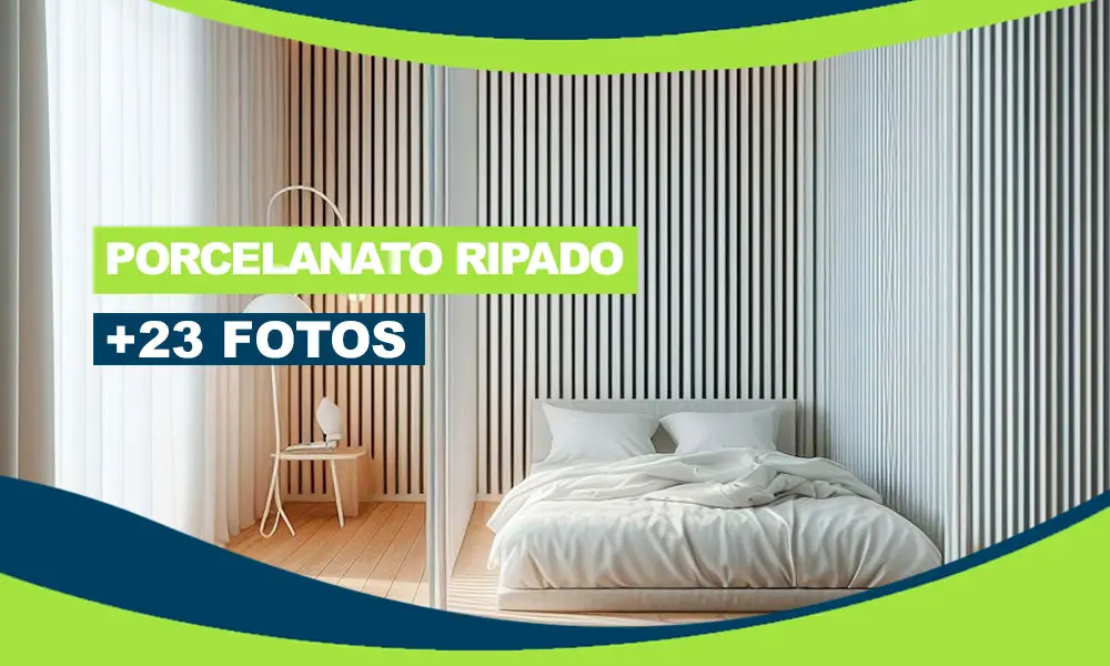 Porcelanato Ripado: O Segredo dos Espaços Elegantes! Preços, Dicas e Vantagens +23 Fotos 98 porcelanato ripado capa principal