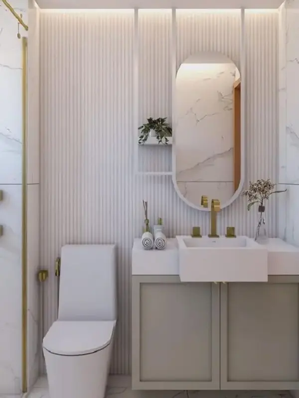 Porcelanato Ripado: O Segredo dos Espaços Elegantes! Preços, Dicas e Vantagens +23 Fotos 66 leveza do porcelanato ripado