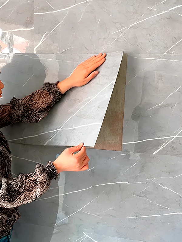 Porcelanato autocolante para quarto