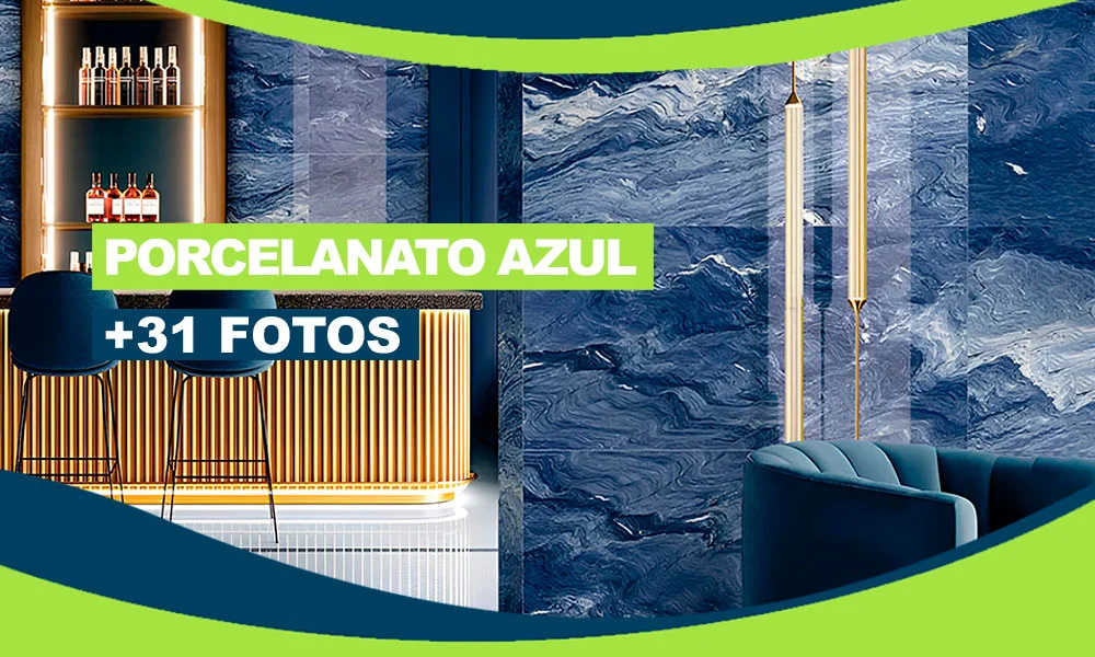 Conforto, Luxo e Sofisticação com Porcelanato Azul: Acabamentos e Aplicações +31 Fotos para Inspirar 313 Porcelanato Azul
