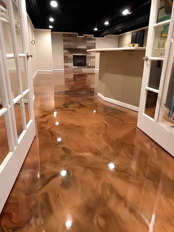 Porcelanato liquido marrom