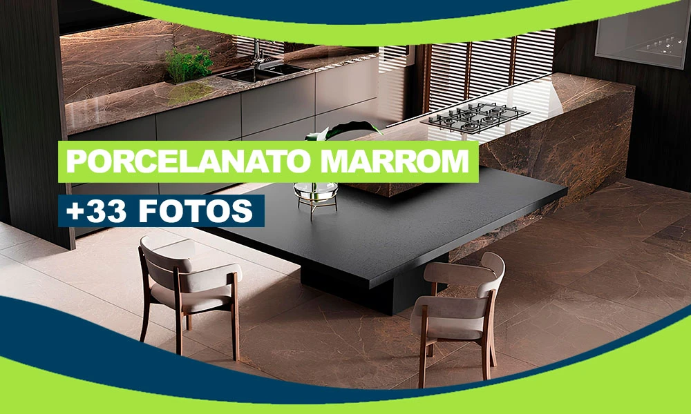 porcelanato marrom