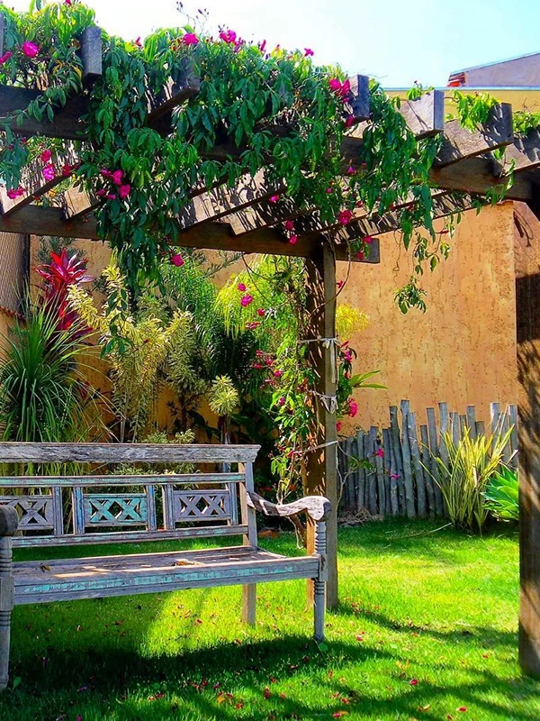 hera de cabo para pergolado de  jardim externo