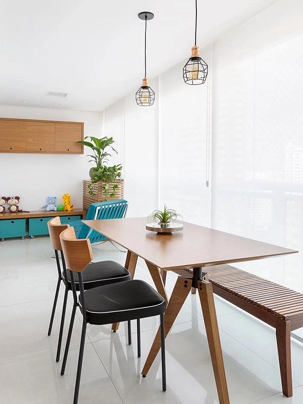 Personalizando espaços gourmet com cores claras