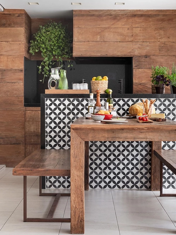 Decoração simples e moderna