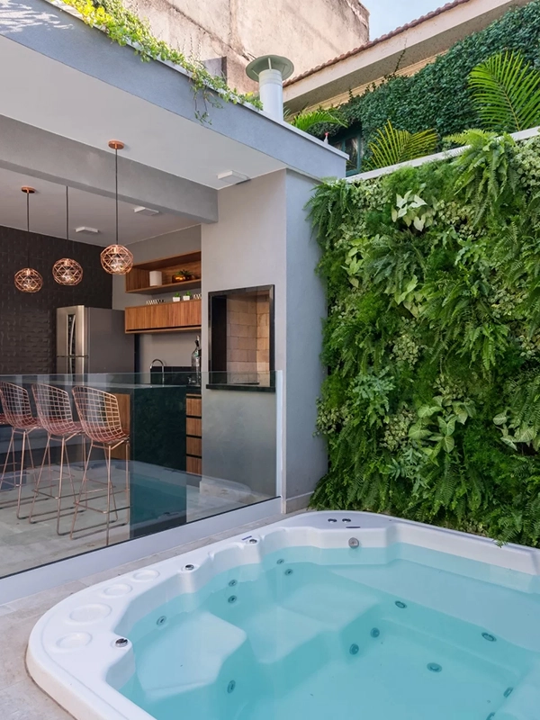 plantas para área gourmet